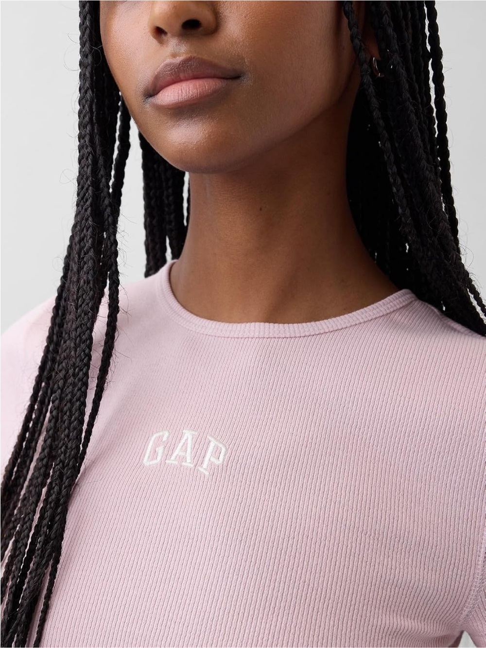 GAP Ribbed Short Sleeve Tee - Picture 2 of 4